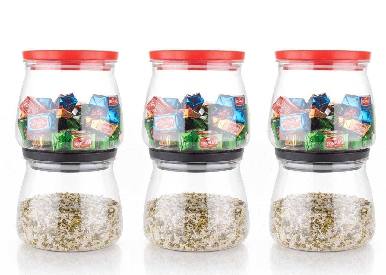 Matka Shaped Jar With Air Tight Leak Proof Lid - 9XShoppy