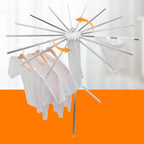 Foldable Rotary Clothes Drying Rack Stand (1 Pc) - 9XShoppy