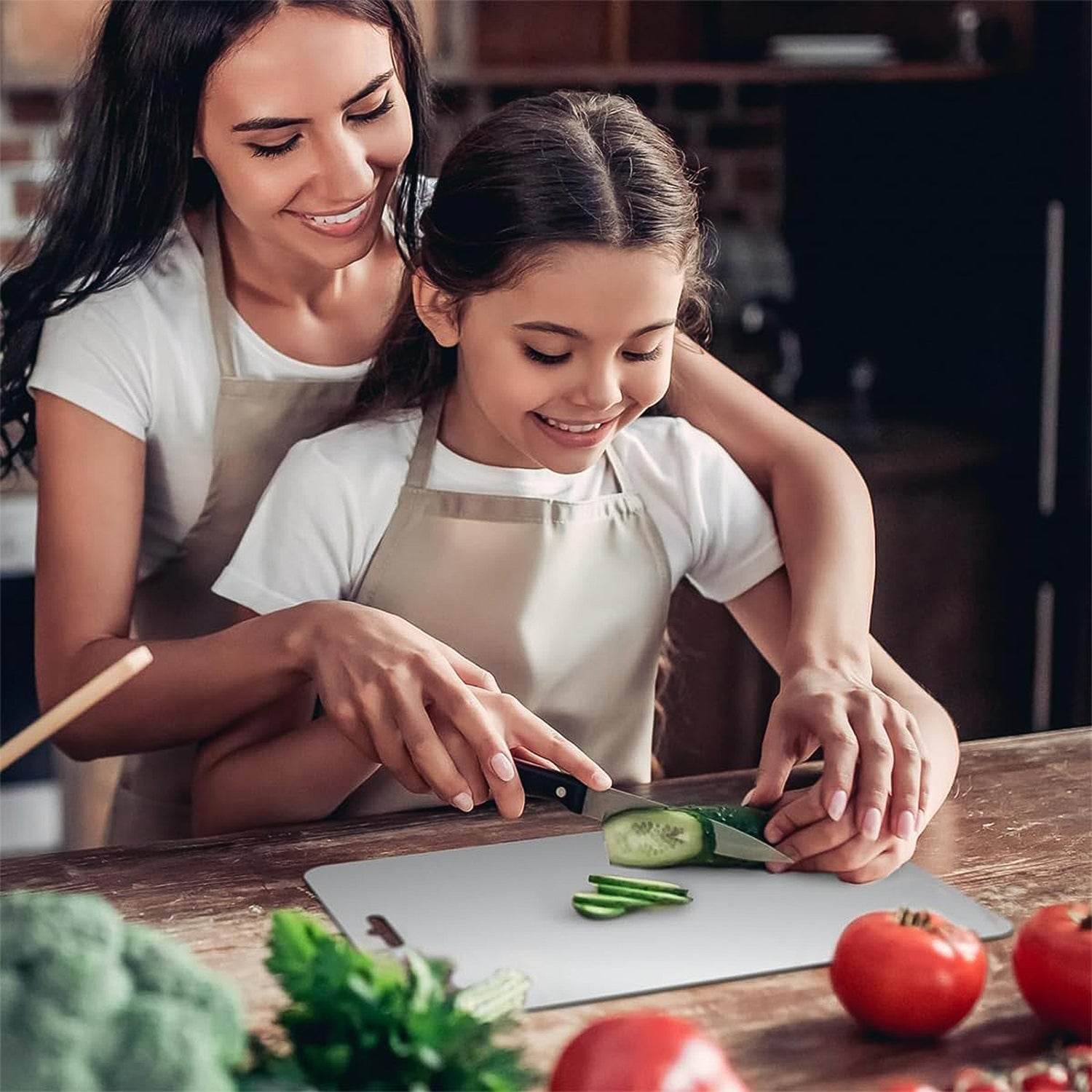 Stainless Steel Vegetable Fruit Cutting Chopping Board (3120 Cm 1 Pc) - 9XShoppy