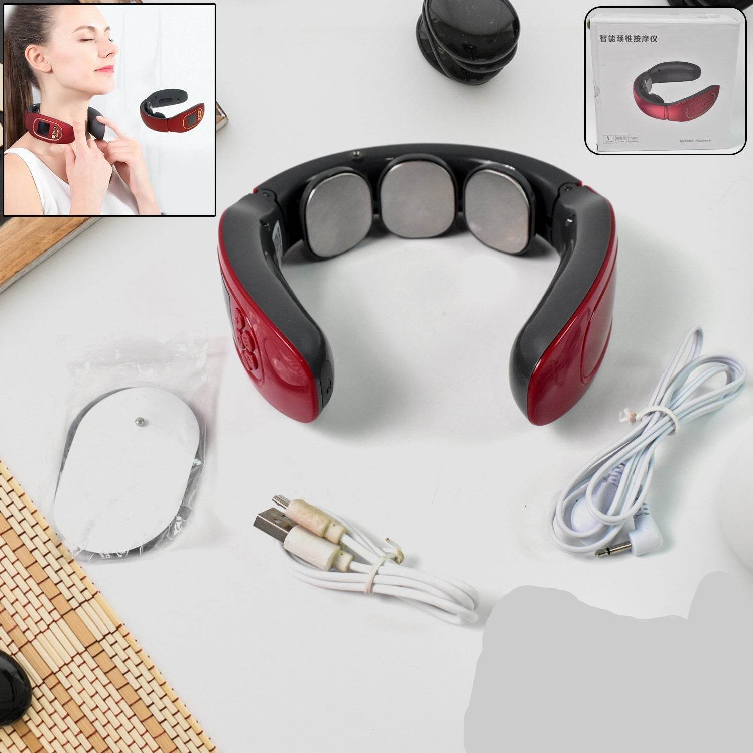 Smart Neck & Back Massager with Heat - 9XShoppy