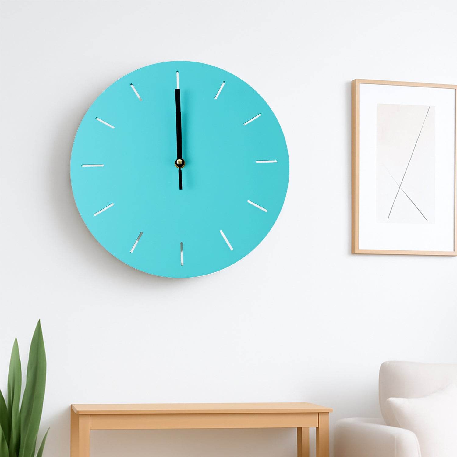 Contemporary Minimal Wall Clock (1 Pc) - 9XShoppy