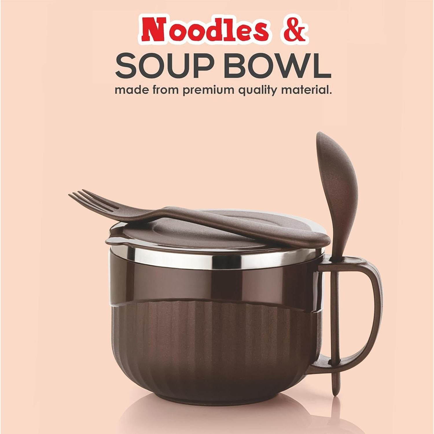 Home Chef Tangy Twist Insulated Lunch Bowl (Approx 650ml 1 Pc) - 9XShoppy