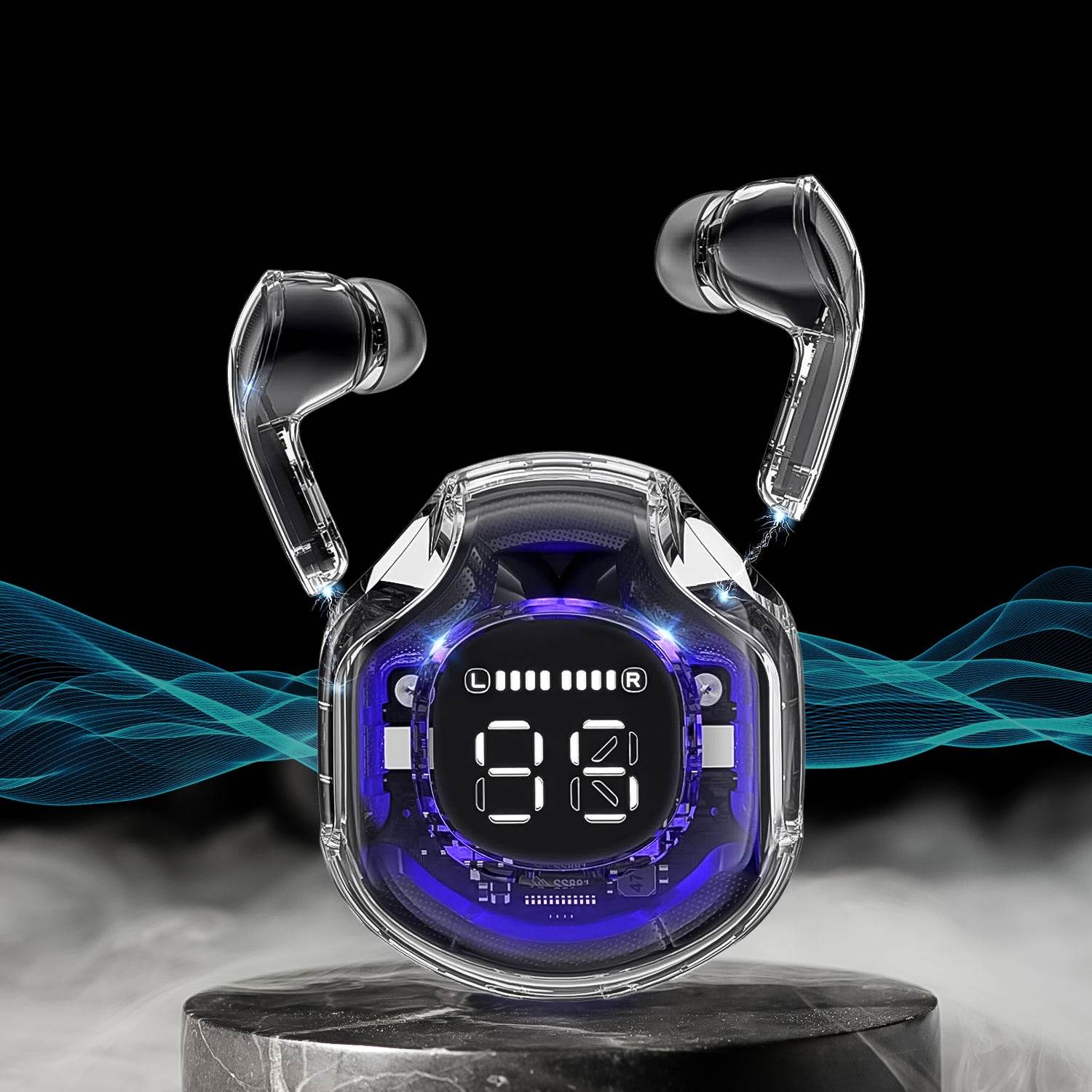 Wireless Bluetooth 5.3 In-ear With Microphones 200mah Battery (1 Pc) - 9XShoppy