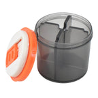 Plastic 4 Section Pill Box Organizer (1 Pc Mix Color) - 9XShoppy