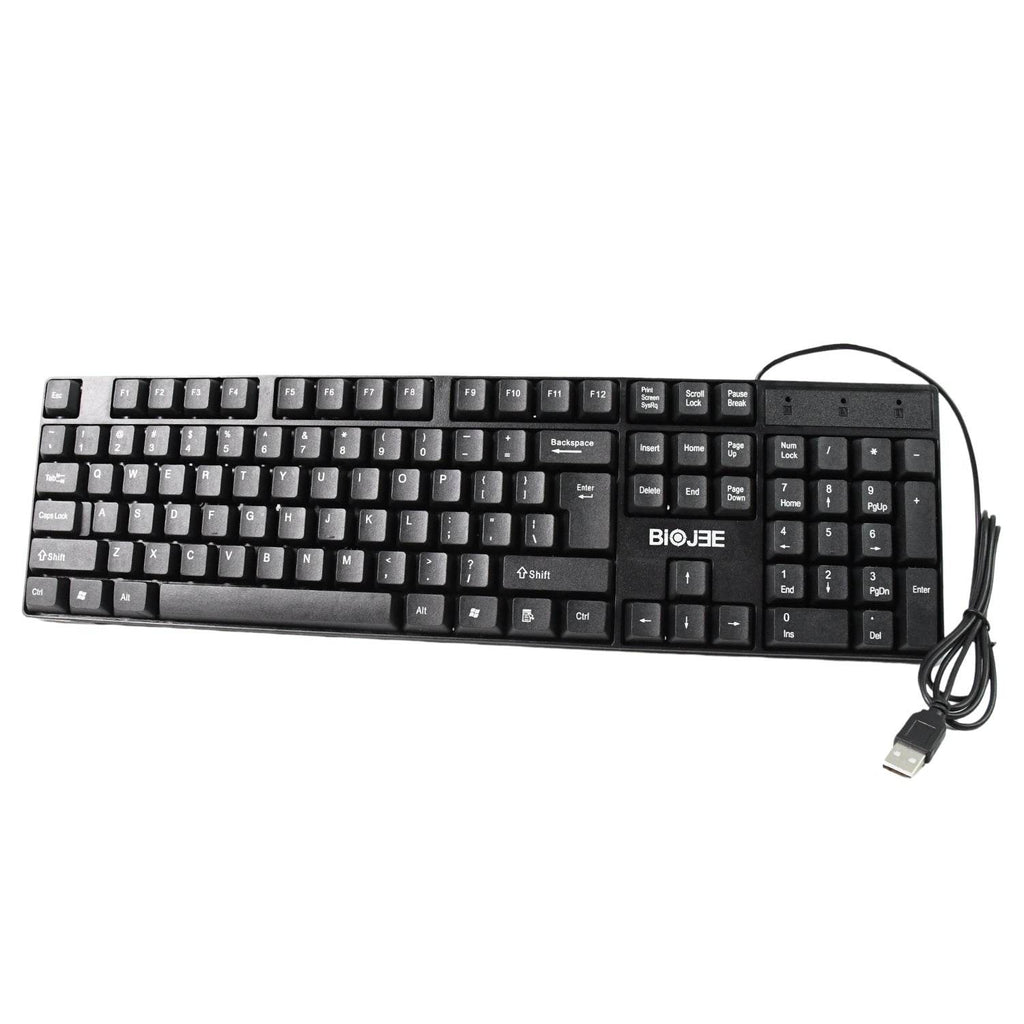 Wired Usb Keyboard 104 Keys (1 Pc) - 9XShoppy