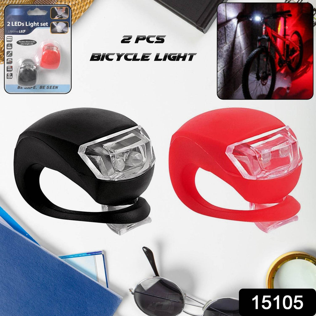 Silicone Led Bike Light Set (2 Pcs Set) - 9XShoppy