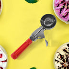 Apex Ice Cream Scoop 70 Ml Stainless Steel Head With Ergonomic Handle (1 Pc) - 9XShoppy