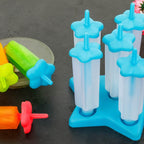 Plastic Ice Cream Molds With Lid (1 Set 6 Pc) - 9XShoppy