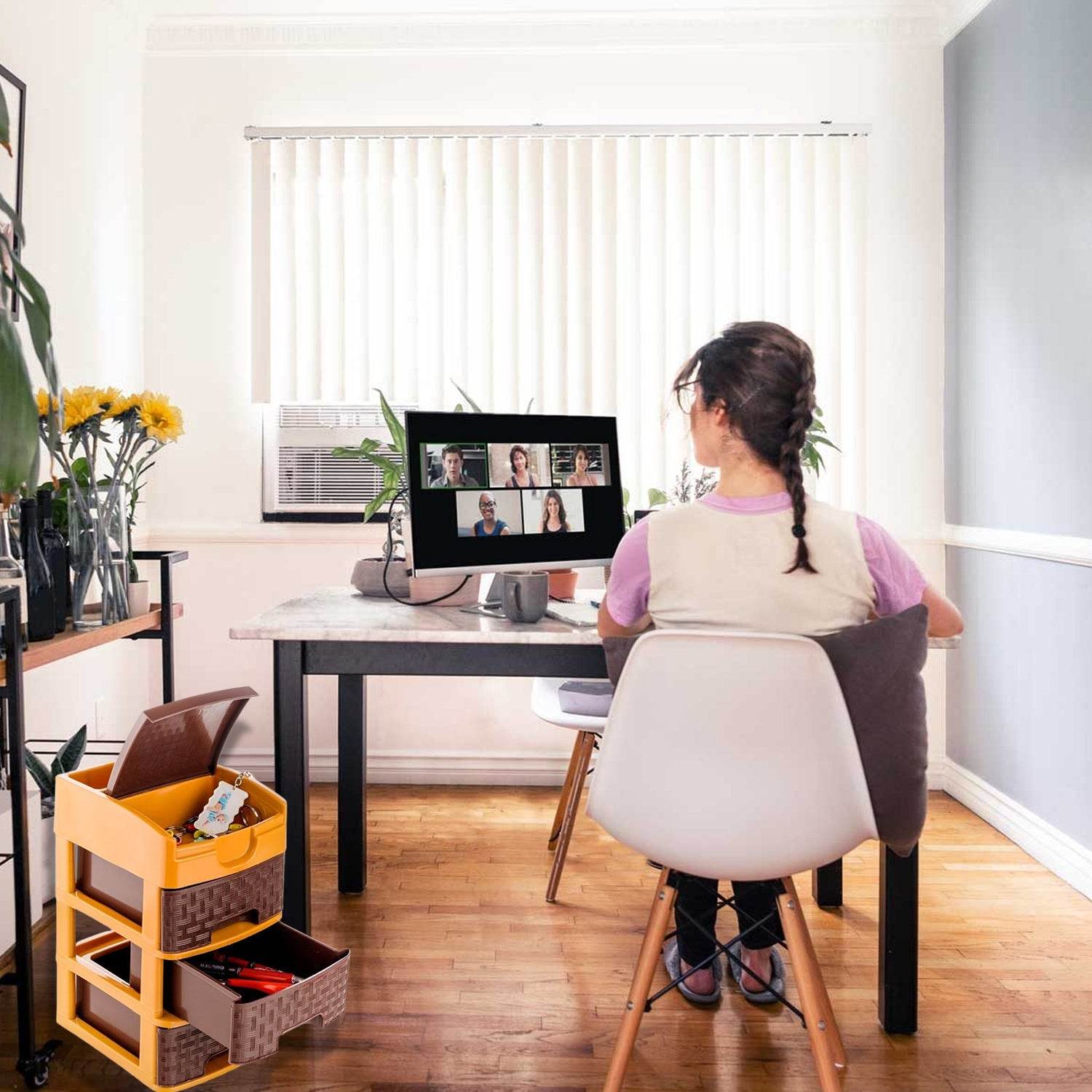 Mini 3 Layer D Storage Used In All Kinds Of Household - 9XShoppy