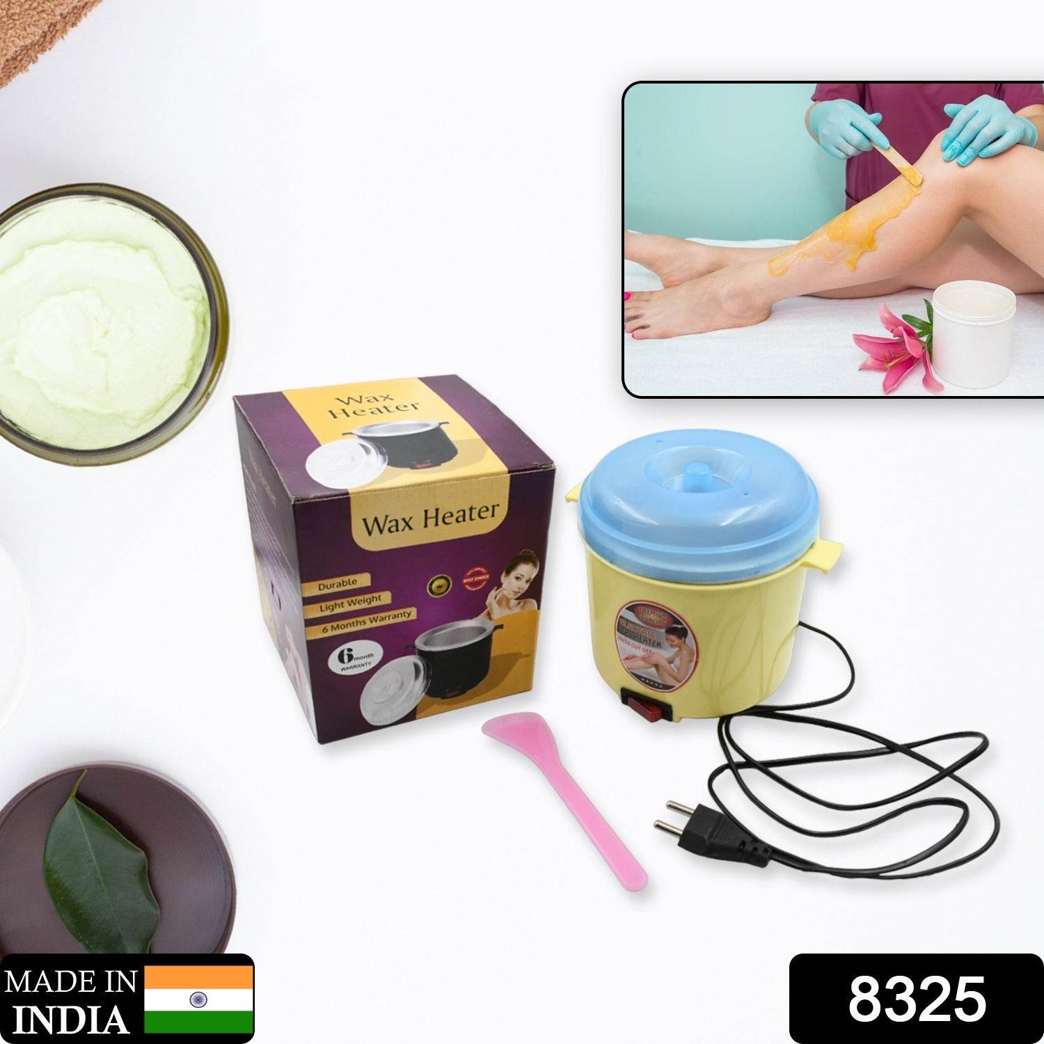 8325 Wax Heating Machine Reliable And Convenient To Use Wax Warmer 240w Wax Machine Eu Plug 220v Durable And Practical For Parlour Salon For Home - 9XShoppy