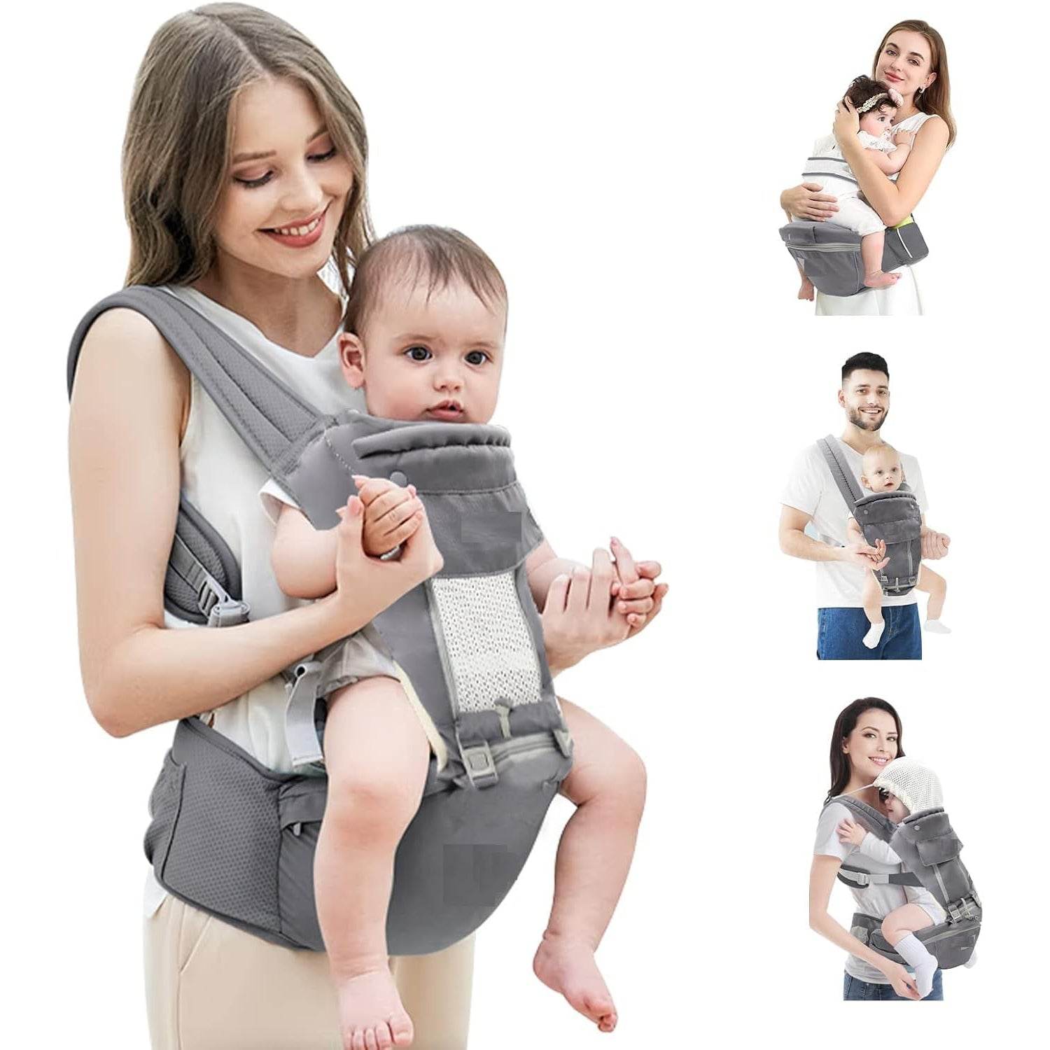 Ergonomic Baby Carrier Bag Baby Holder Carrier (1 Pc) - 9XShoppy