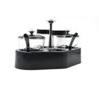 8122 Ganesh Rendy Condiment Set For Kitchen Transparent Jar For Easy To Access Spice 1 Piece Spice Set (Plastic) - 9XShoppy