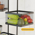 Metal High Qaulity Kitchen Trolley Kitchen Organizer - 9XShoppy