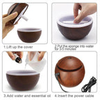 Ultrasonic Aromatherapy Humidifier Usb Desktop (130 Ml 1 Pc) - 9XShoppy