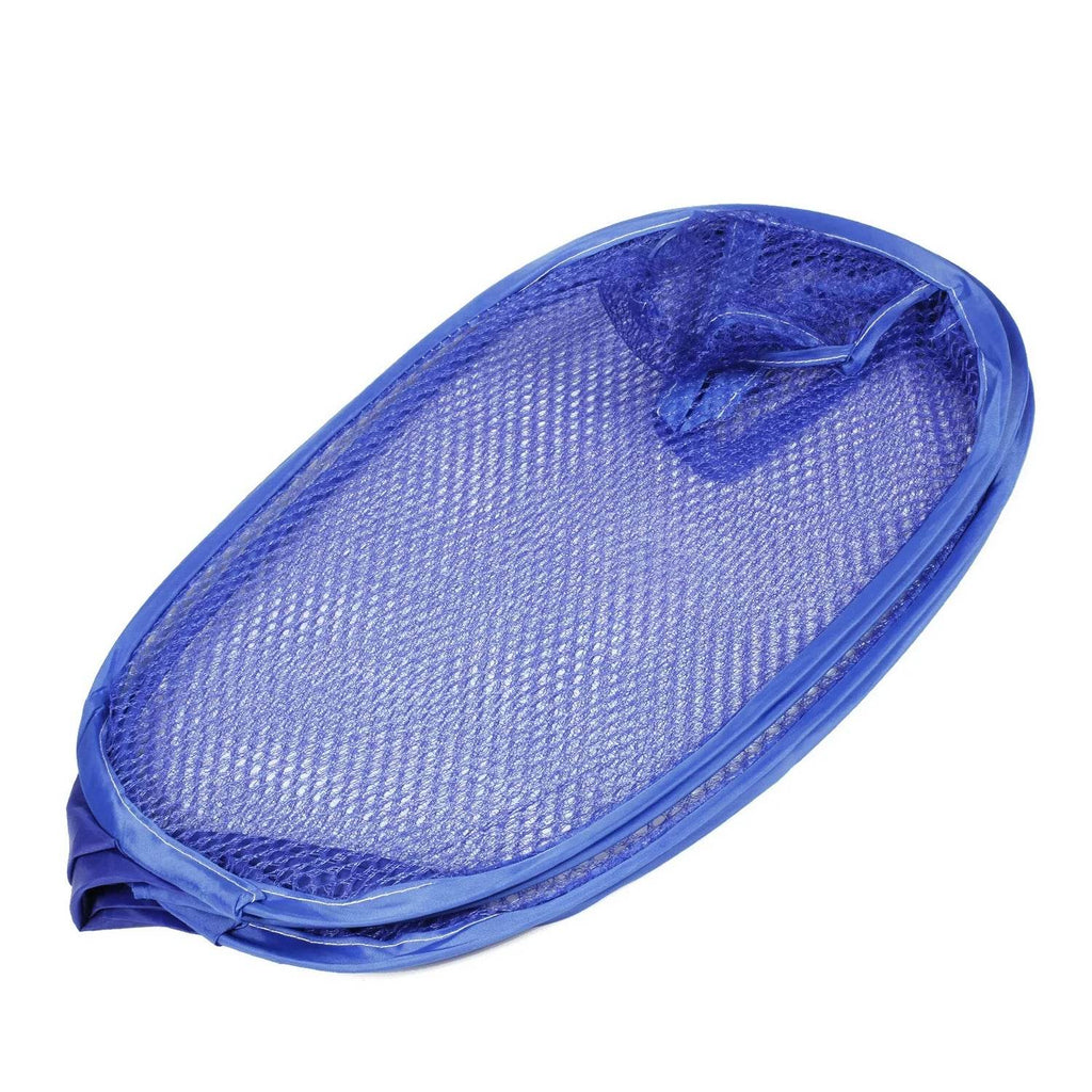 Foldable Collapsible Mesh Laundry Bag Pack Of 1 (Mix Color) - 9XShoppy