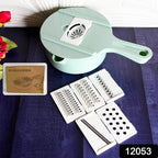 Vegetable Choppers With Drain Basket 6 In 1 Vegetable Slicer Blades (1 Set) - 9XShoppy