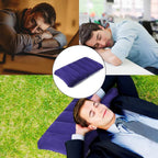 510 Velvet Air Inflatable Travel Pillow (Blue) - 9XShoppy