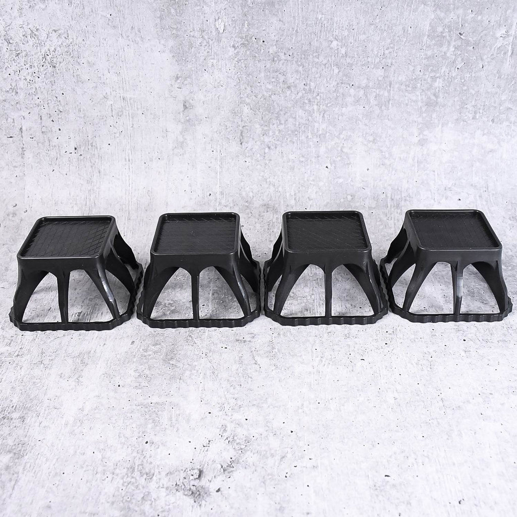 Multi-purpose Plastic Washing Machine Stand (4 Pcs Set) - 9XShoppy