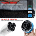 7-in-1 Electric Spin Scrubber Cleaning Brush With Extension Handle (1 Set) - 9XShoppy