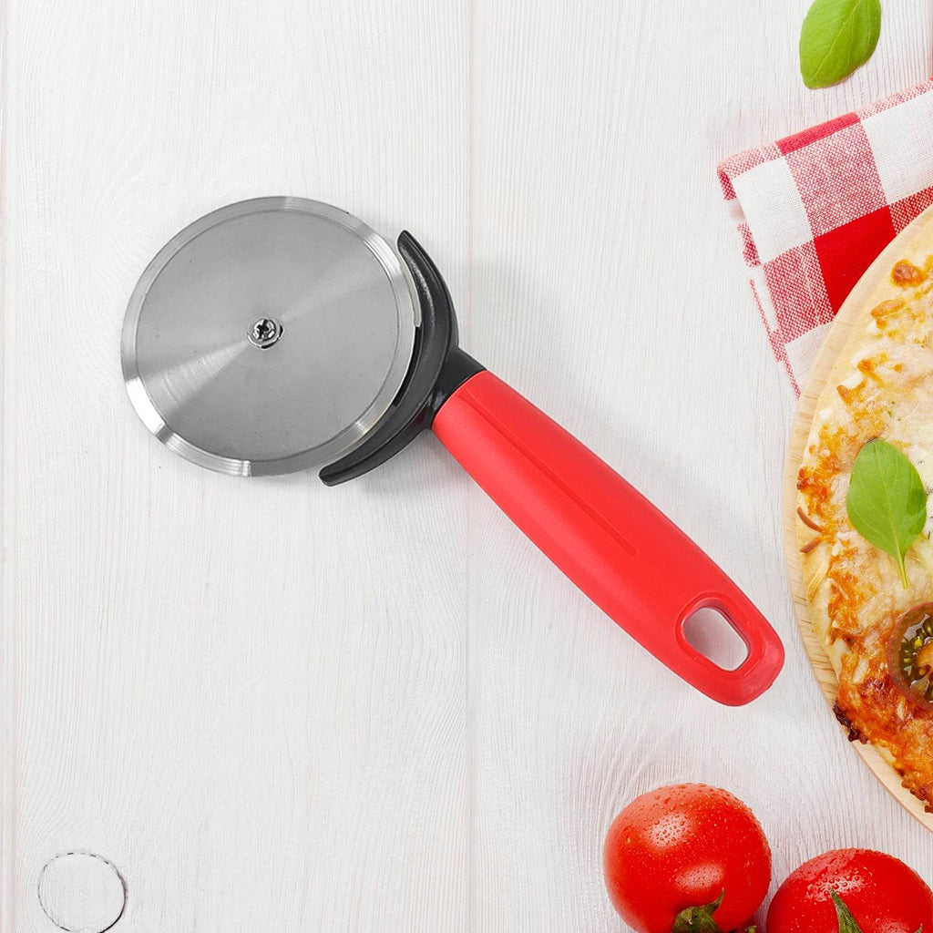 Apex Premium Stainless Steel Pizza Cutter (1 Pc Mix Color) - 9XShoppy