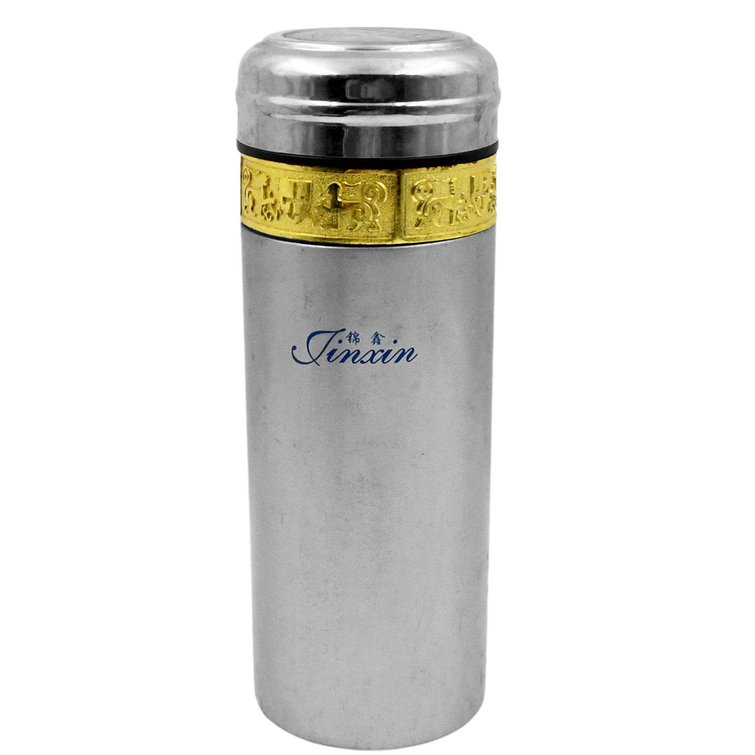 Steel Water Bottle Leak Proof Rust Proof Hot Cold Drinks - 9XShoppy
