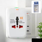 Universal Travel Adapter With Dual Usb Charger Ports - International Multipurpose - 9XShoppy