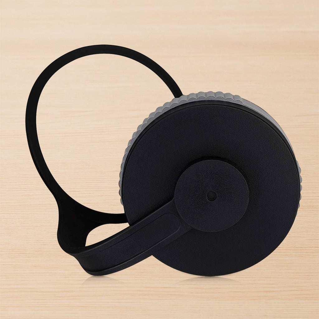 Black Stainless Steel Double Wall Vacuum-insulated Drink Water Bottle (1000 Ml) - 9XShoppy