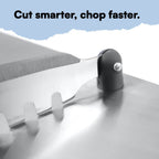 Supermom Stainless Steel Multifunctional Cut Chop Vegetable Slicer Tool (1 Pc) - 9XShoppy