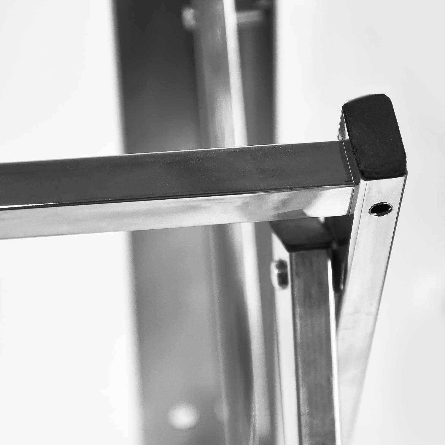 Stainless Steel Wall-mounted Folding Clothes Drying Rack - 9XShoppy