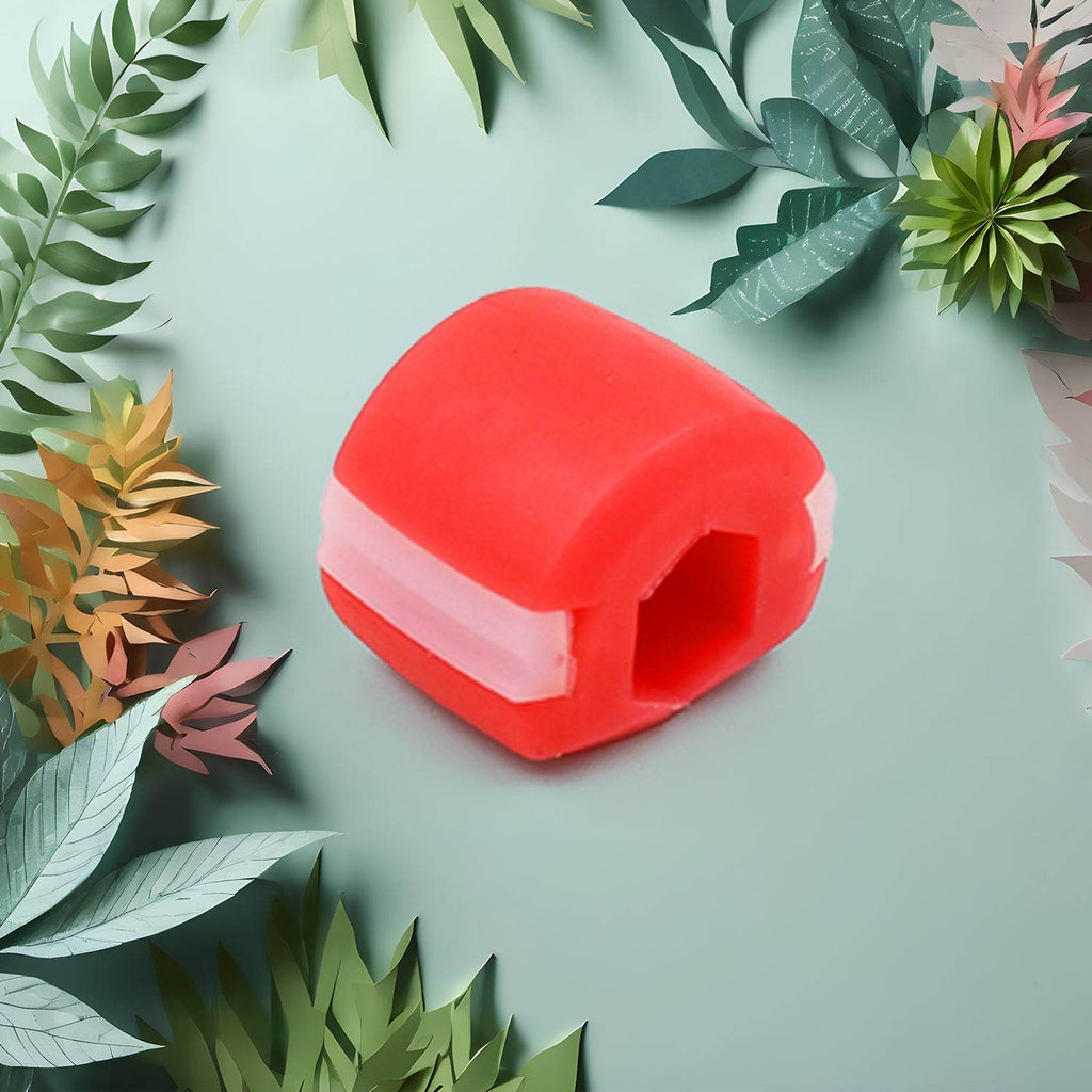 Cn Red Mouth Exerciser Used To Gain Sharp And Chiselled Mouth Easily And Fast. - 9XShoppy