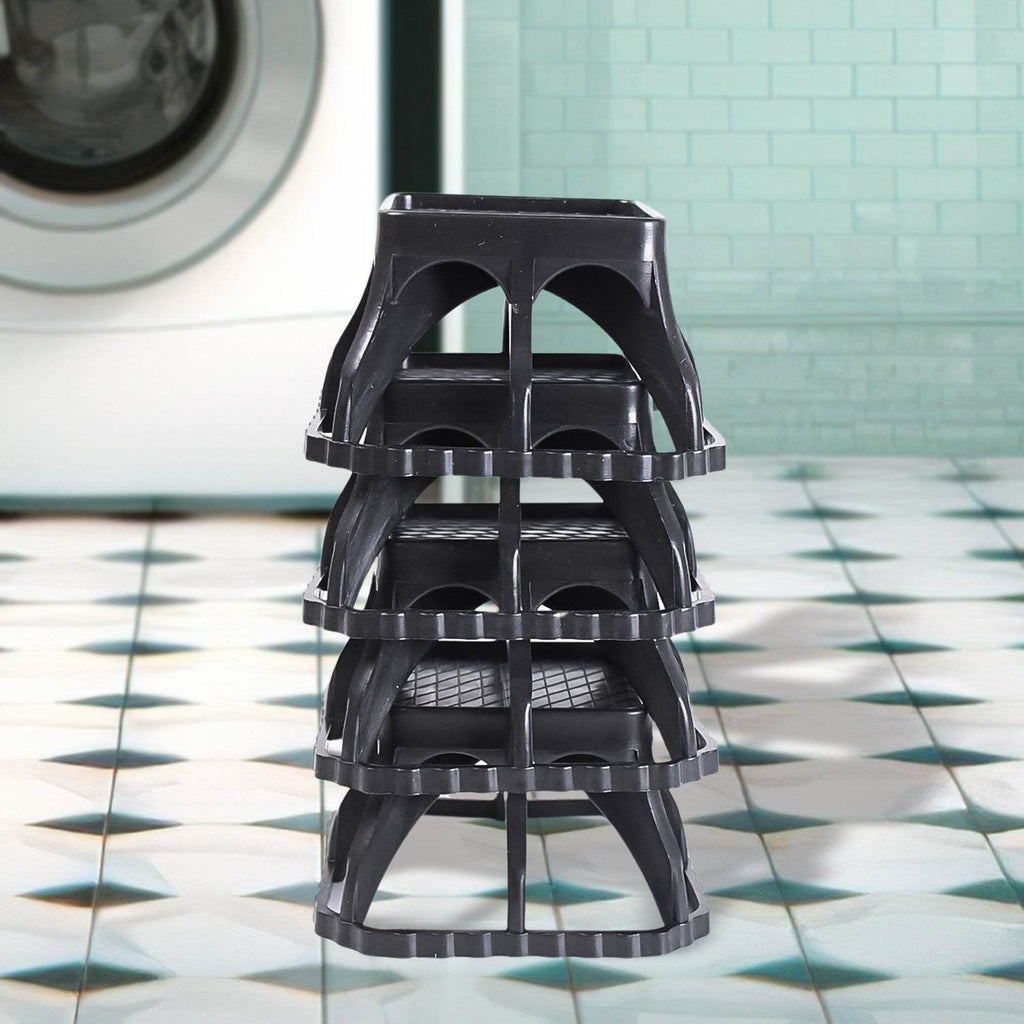 Multi-purpose Plastic Washing Machine Stand (4 Pcs Set) - 9XShoppy