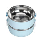 Stainless Steel Hot Lunch Box (2 Layer) - 9XShoppy
