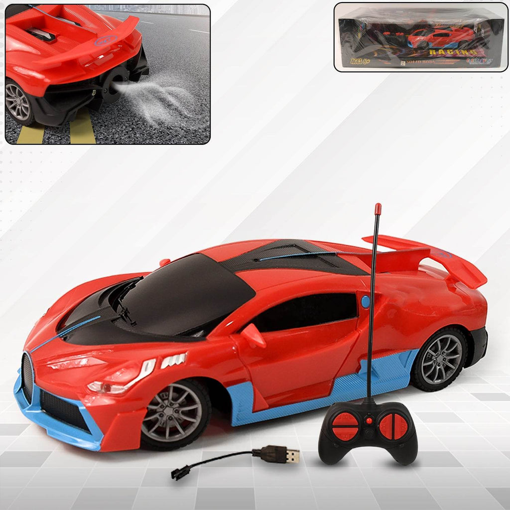 High-speed Rc Sports Car With Spray Exhaust Effect (1 Set) - 9XShoppy