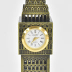 Big Ben London Clock Tower Miniature Metal Statue - Elegant Home Decor And Perfect Gifting Option - 9XShoppy