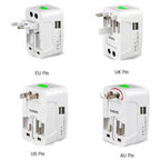 All-in-one Universal Worldwide Travelling Ac Adaptor - 9XShoppy