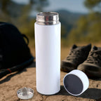 White Vacuum Insulated Water Bottle (1 Pc 500ml) - 9XShoppy