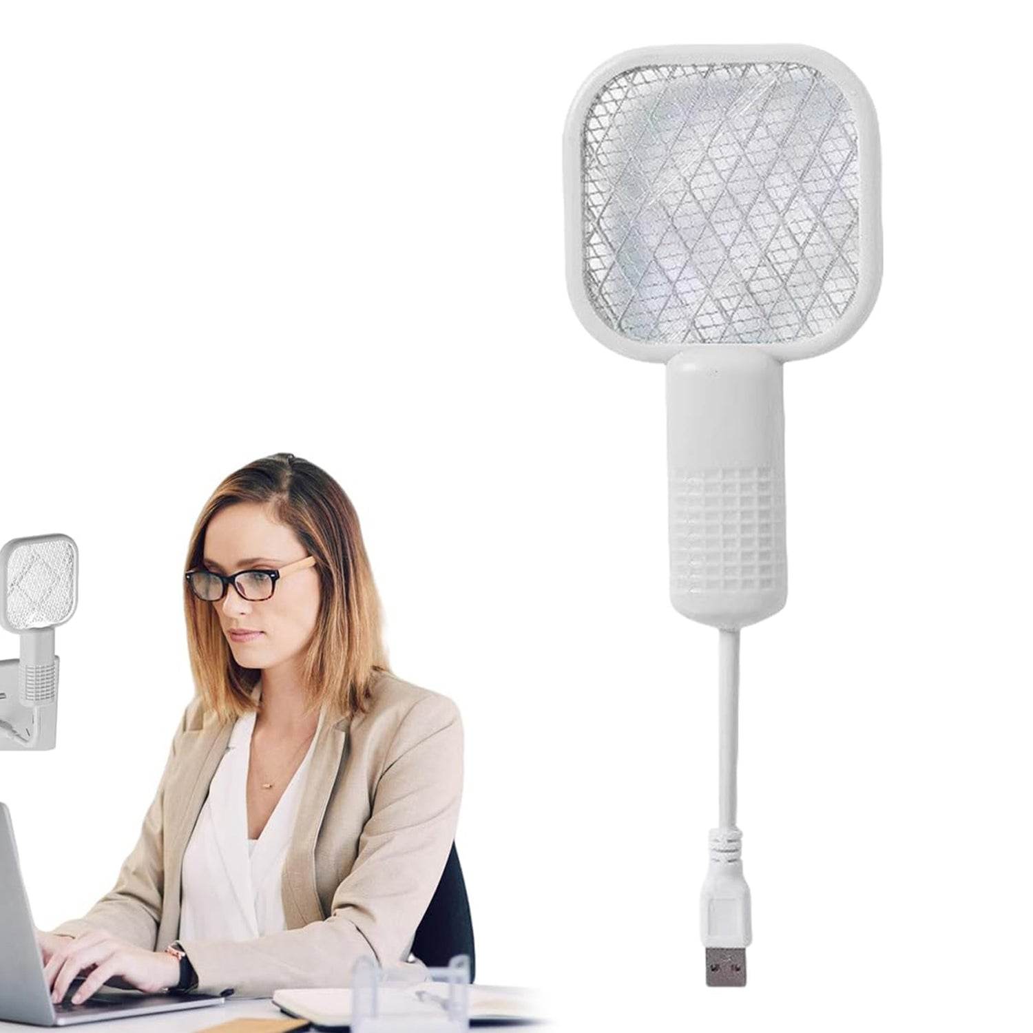 Rechargeable Electric Mosquito Swatter Racket - 9XShoppy
