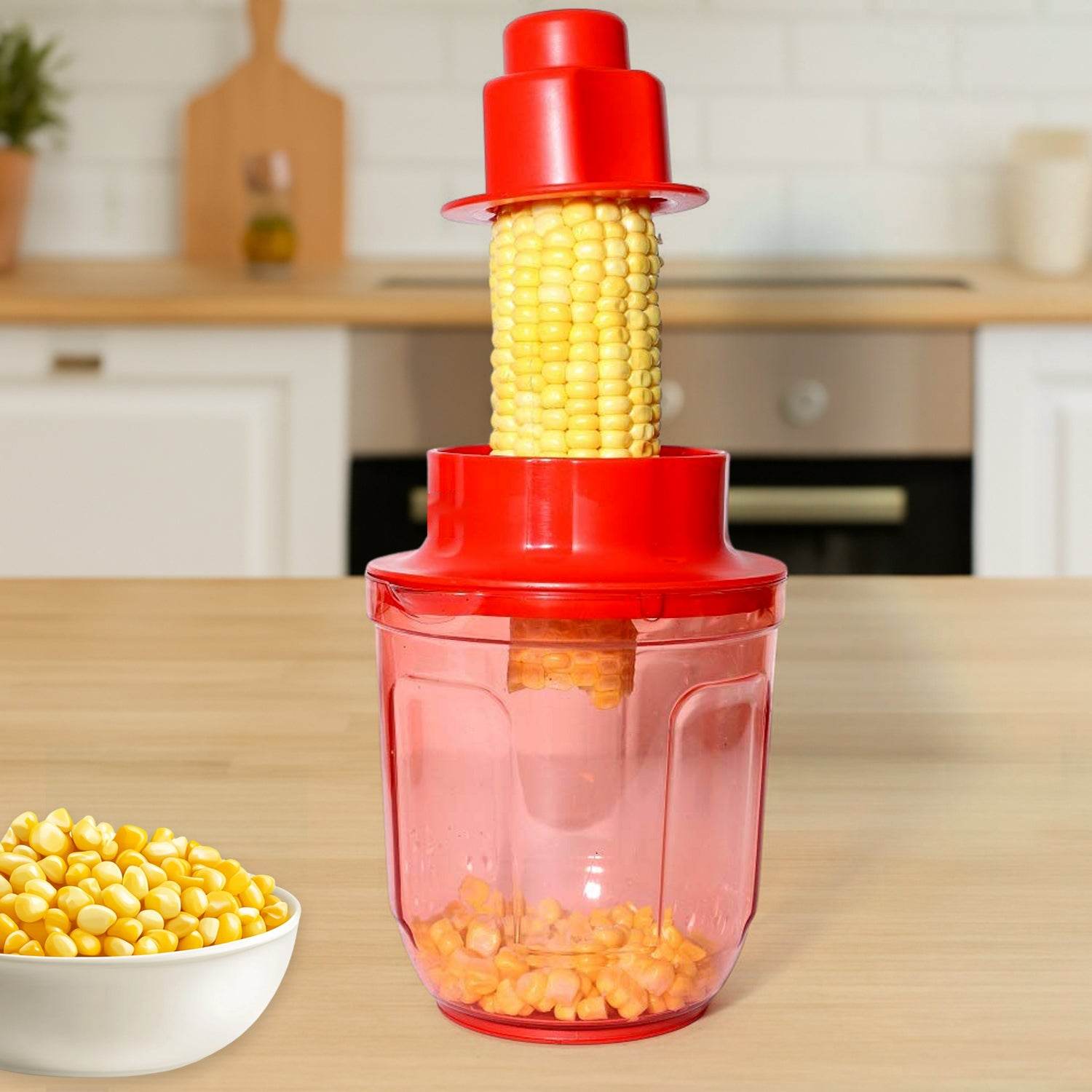 Supermom Corn Cutter With Steel Blades (1 Pc) - 9XShoppy