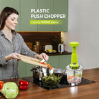 2 in 1 Press Vegetable Choppers For Kitchen - 9XShoppy