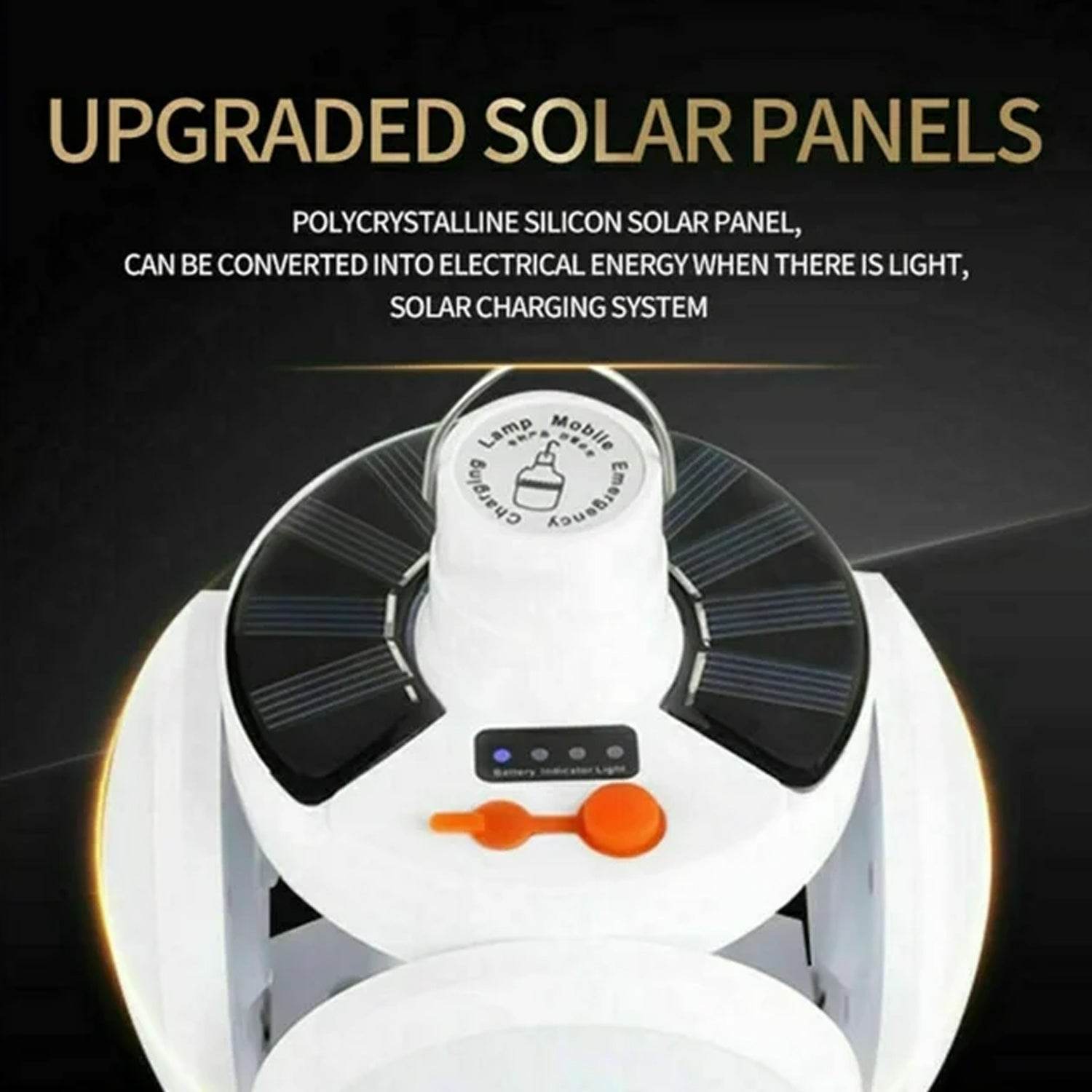 Solar Multi-functional Emergency Led Light Bulb - 9XShoppy