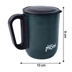 Supermom Metallic Stainless Steel Insulated Mug With Lid Approx 300ml (1 Pc) - 9XShoppy