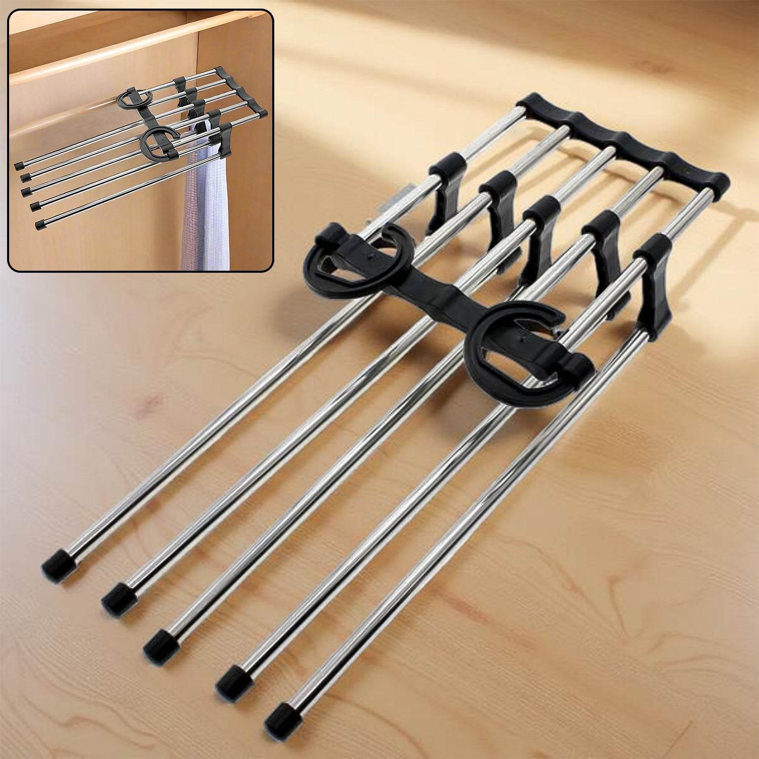 Adjustable Big Trouser Pants Hanger Organizer - 9XShoppy