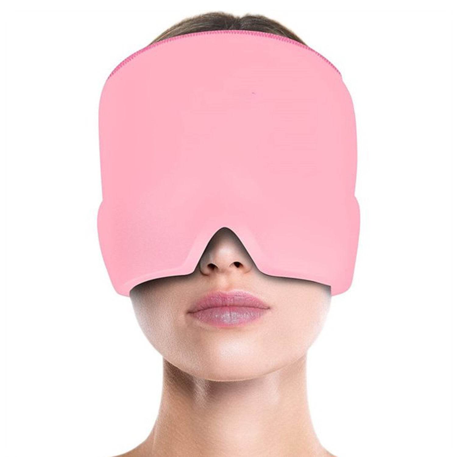 Headache Relief Hat Migraine Cap Wearable Migraine Mask Ice Head Wrap - 9XShoppy