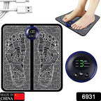 Ems Foot Massager Electric Feet Massager Deep Kneading Circulation Foot Booster For Feet - 9XShoppy