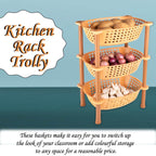 Multipurpose Plastic Storage Rack Organizer - 9XShoppy