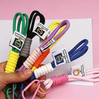 Multipurpose Hand Wrist Strap Lanyardwith Cellphone Phone Strap (1 Pc 7 Inch Multicolor) - 9XShoppy