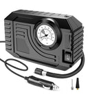 7586 Tire Inflator Portable Air Compressor 12v Small Air Pump For Car Tires Bicycle Balloons Cars Bike Bicycles And Other Inflatables With Led Light (12v) - 9XShoppy