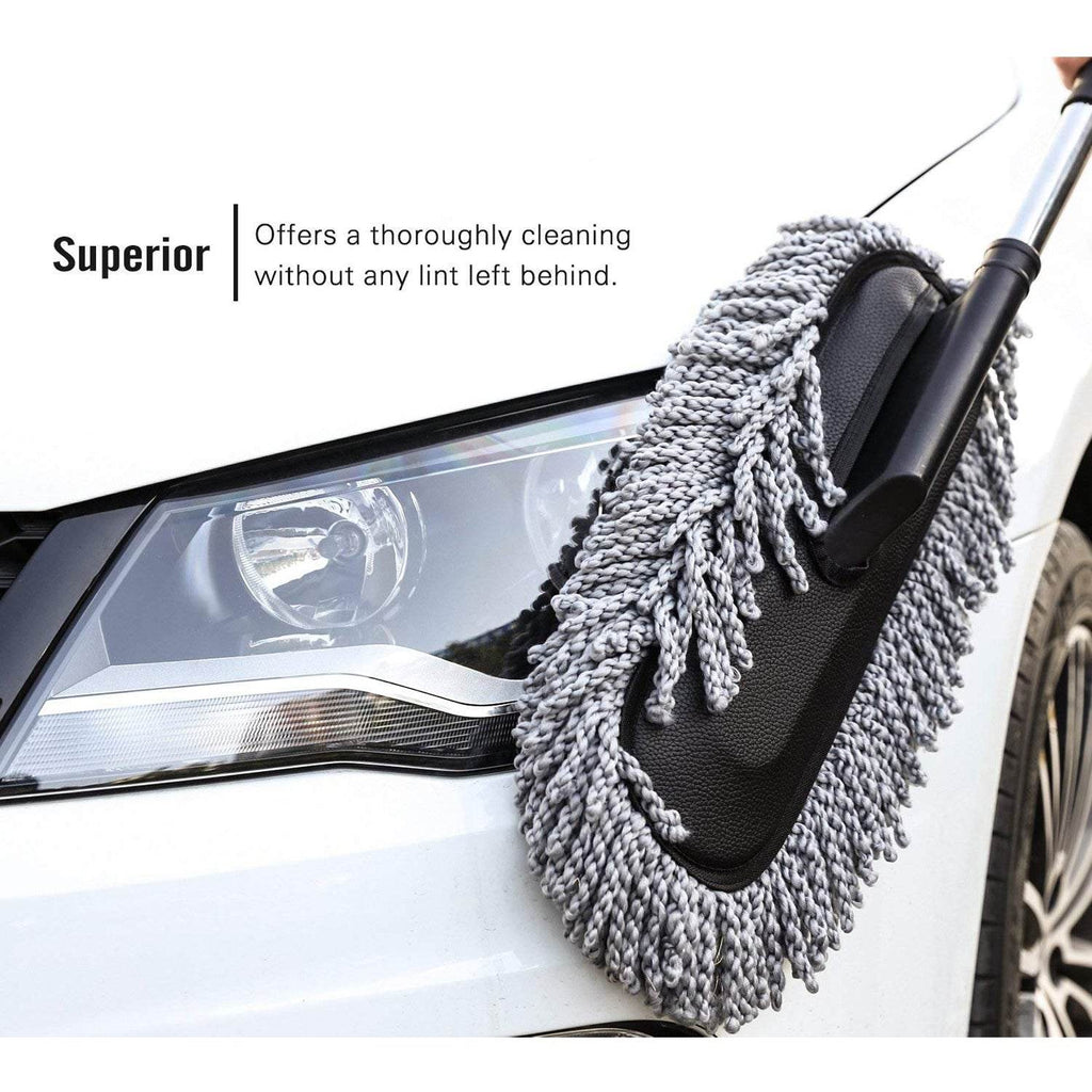 Car Dust Brush Gentle And Efficient Cleaning Tool For Interior And Exterior (1 Pc) - 9XShoppy
