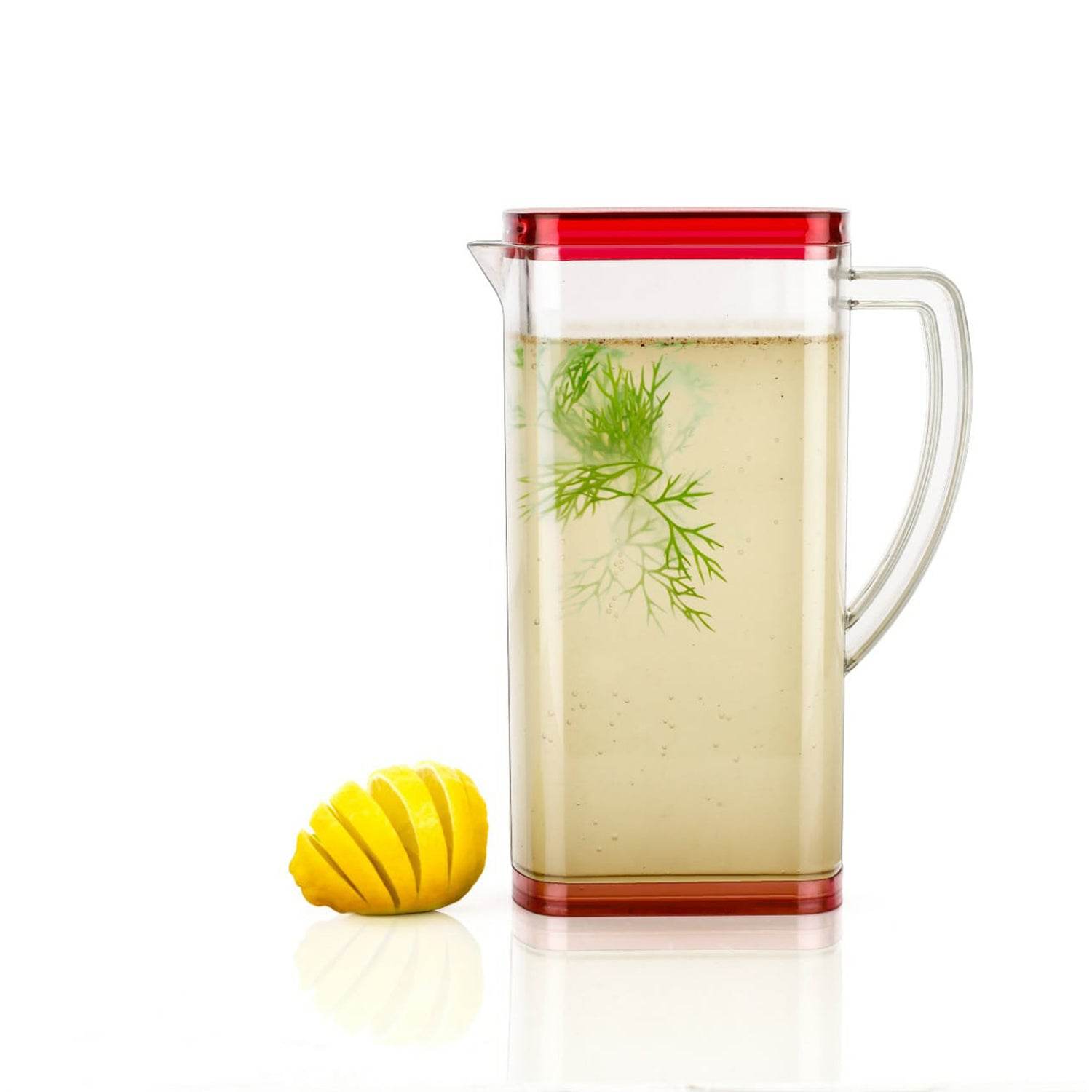 Square Jug For Carrying Water And Types Of Juices And Beverages - 9XShoppy