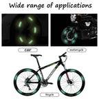 Car Wheel Hub Reflective Car Stickers Night Warning Stickers (20 Pcs Set Multicolored) - 9XShoppy